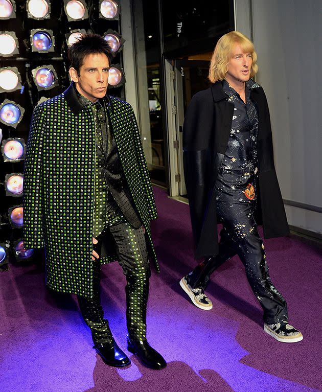 Ben Stiller and Owen Wilson. Photo: Getty Images.