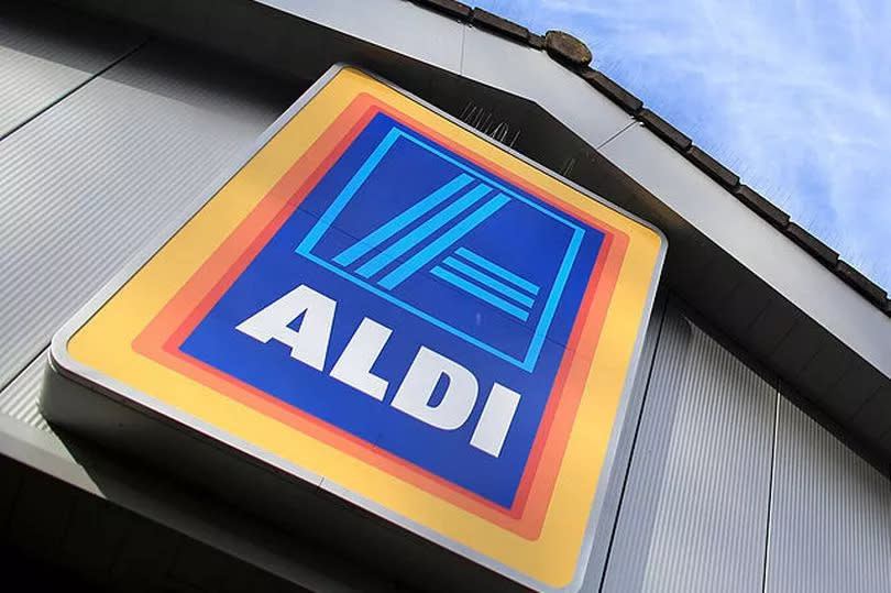 Aldi sign