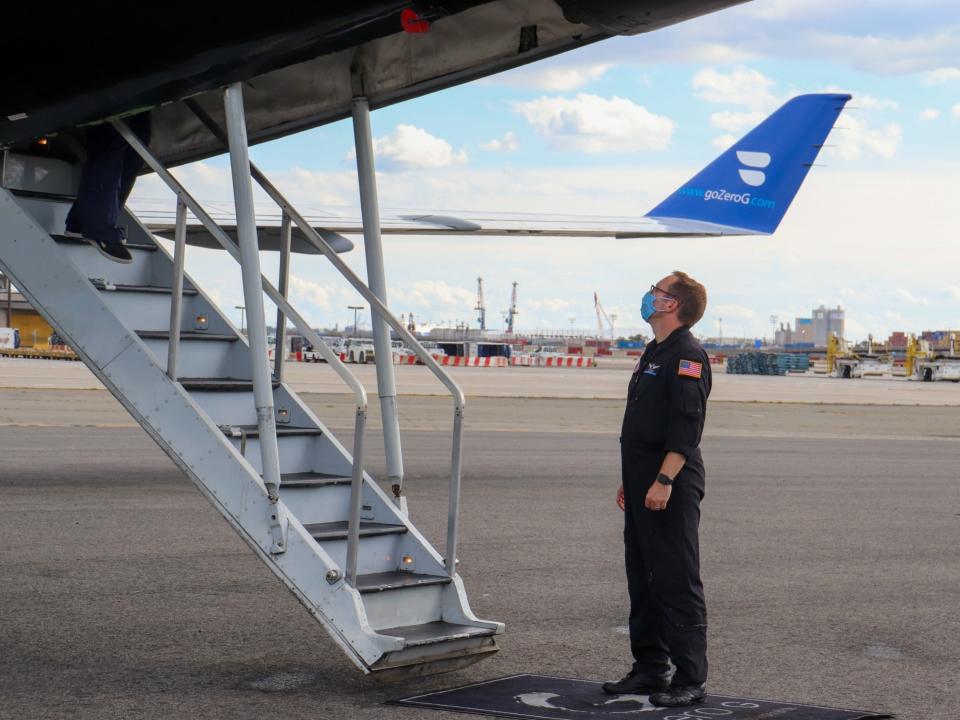 Zero G Experience Boeing 727