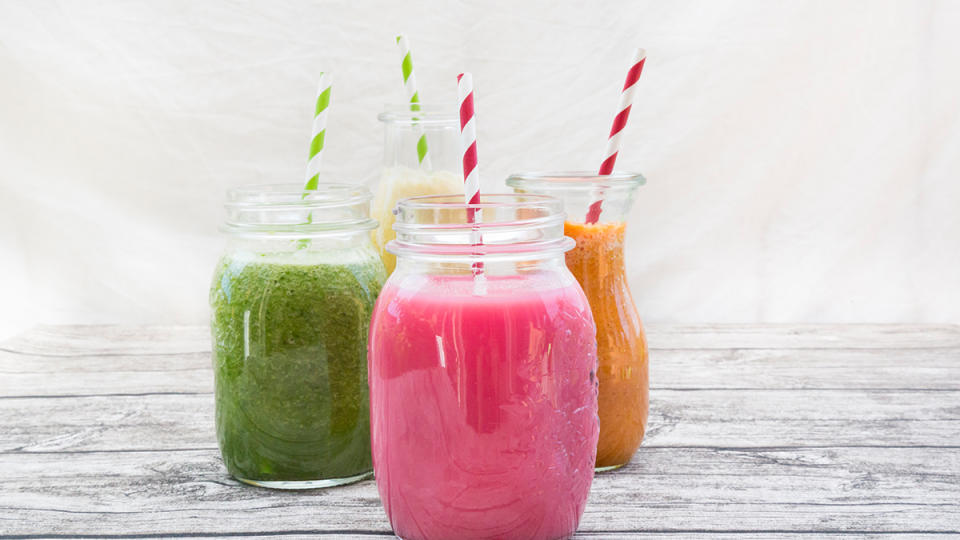 3 fruit and veggie smoothies; Dr. Barnard alkaline diet