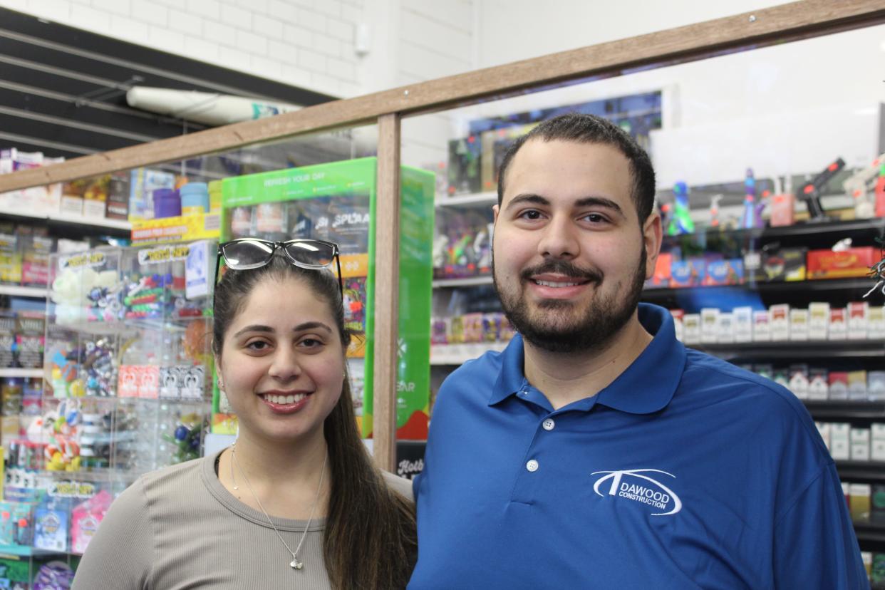 Amanda (left) and Joey (right) Issis opened their second One Stop Corner location at 908 Cumberland Street.