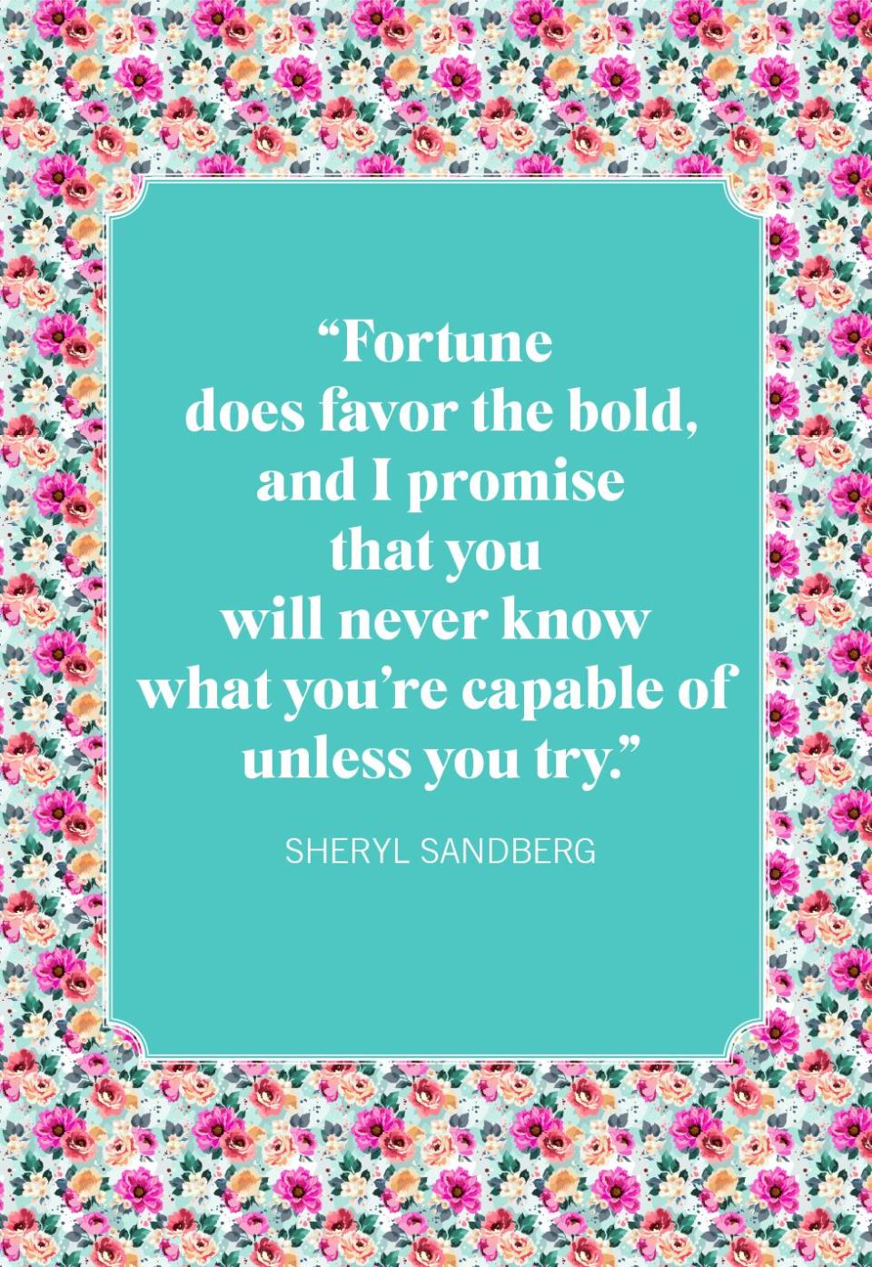 graduation quotes sheryl sandberg