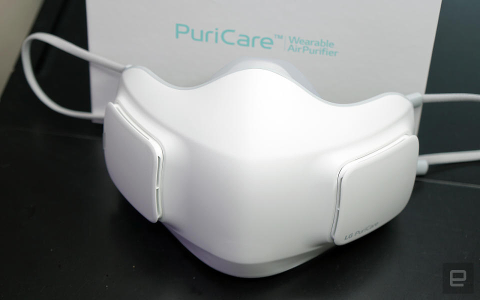 LG PuriCare 穿戴式空氣清新機