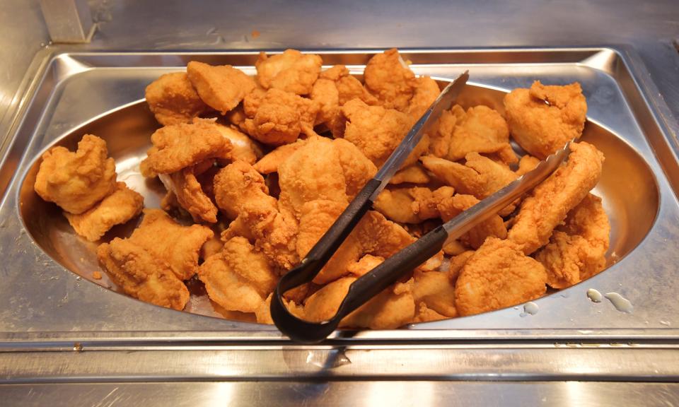 Fried catfish is among more than 150 Southern-style and Asian-style favorites offered at  Chow's Country Buffet, which recently celebrated its grand opening at 4250 Southside Blvd. in Jacksonville.