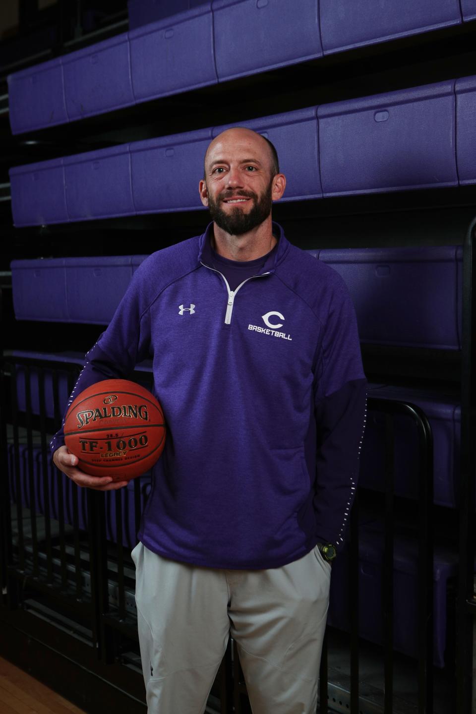 Canyon coach Tate Lombard was named the Amarillo Globe-News' Girls Basketball Coach of the Year.