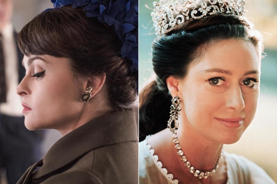 Helena Bonham Carter and Princess Margaret