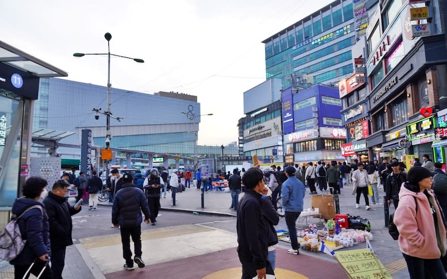 韓國京畿道水原市｜明城排骨 명성돼지갈비