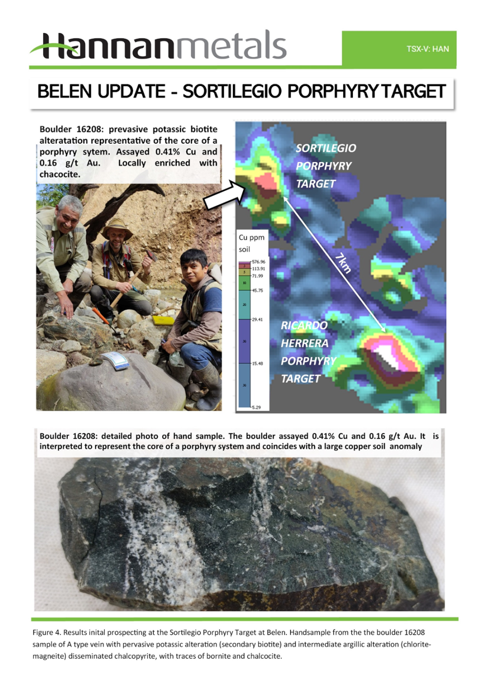 Hannan Metals Ltd., Monday, October 10, 2022, Press release picture