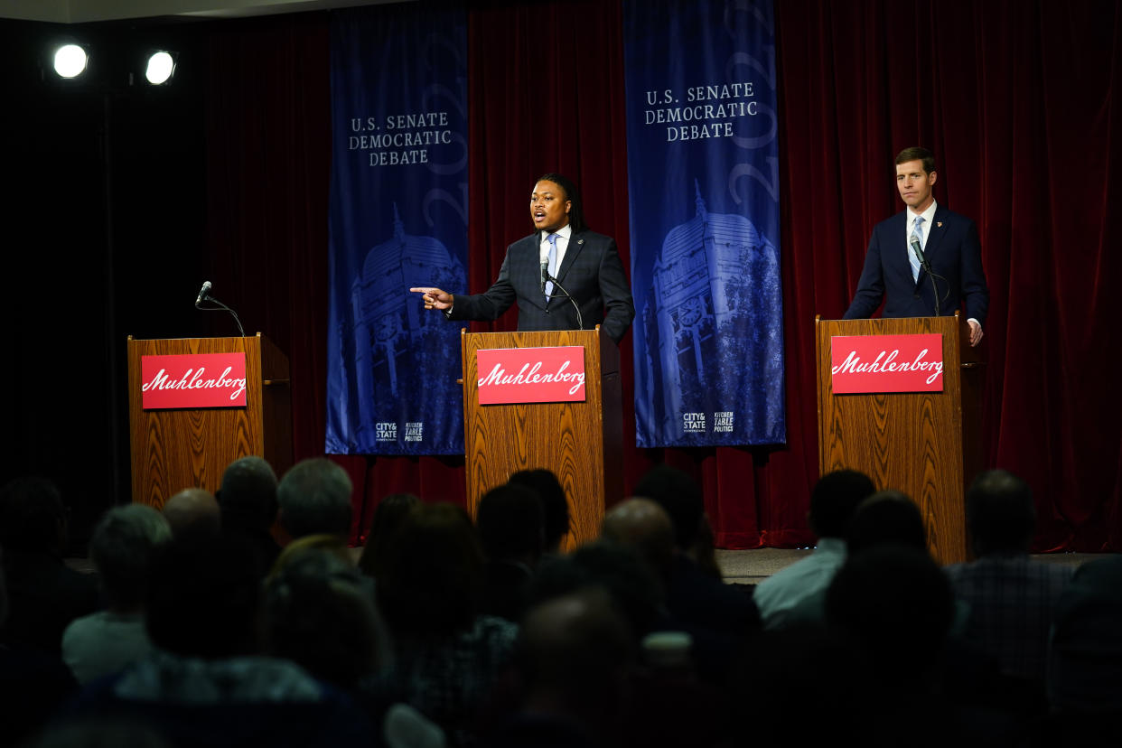 Rep. Malcolm Kenyatta and Rep. Conor Lamb