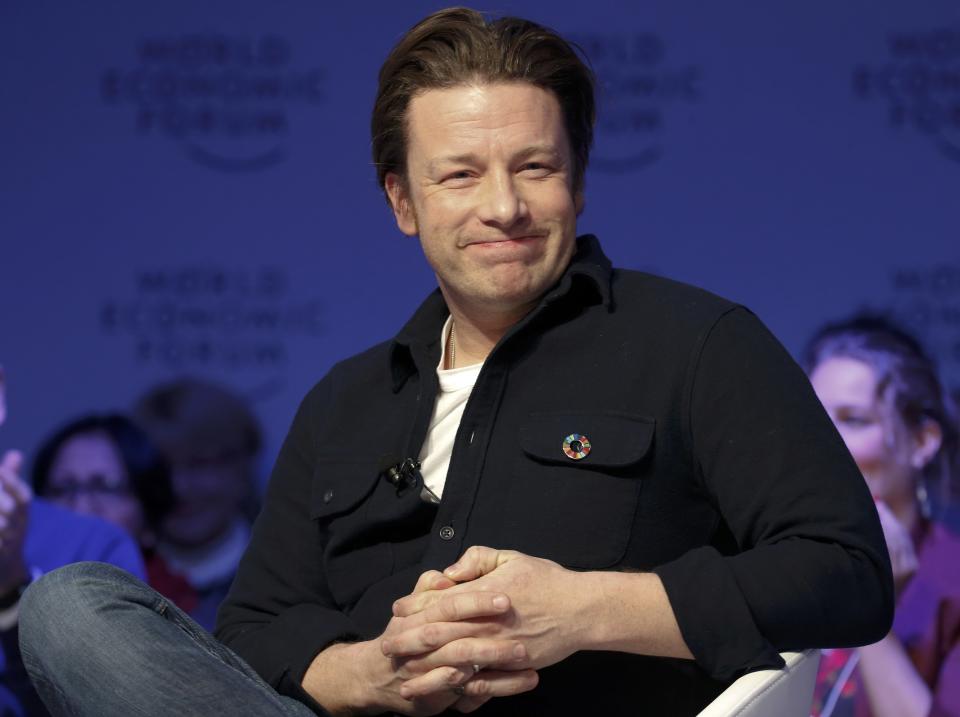 Chef Jamie Oliver has been forced to close restaurants as business drops off (REUTERS/Ruben Sprich)