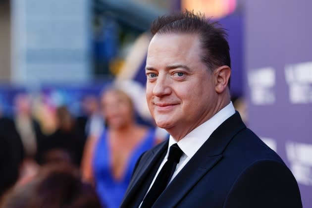 brendan fraser starving - Credit: John Phillips/Getty Images