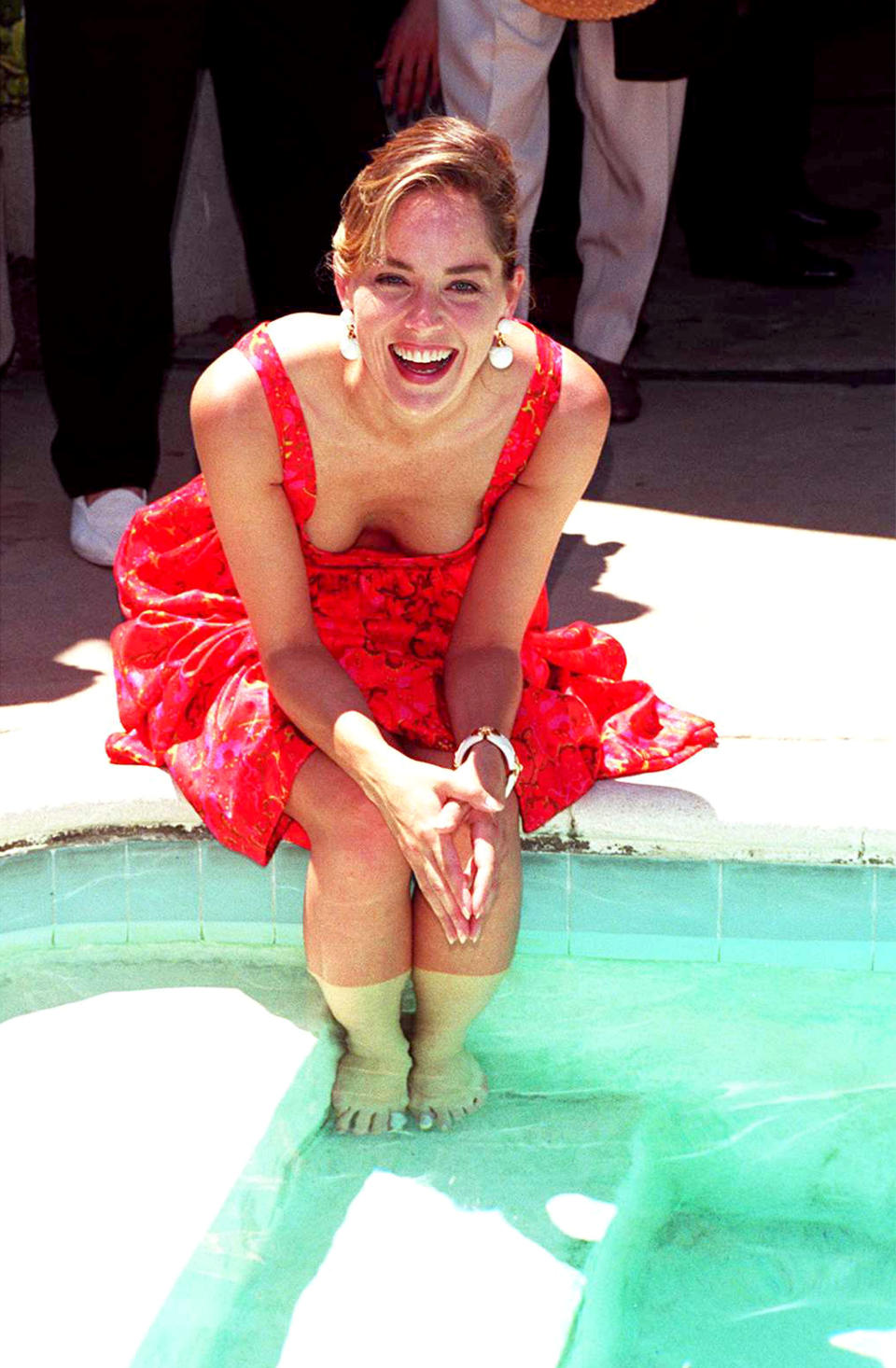 Sharon Stone pudo haber sido una Barbie ideal en los '90s. (Foto de David Keeler/Getty Images)