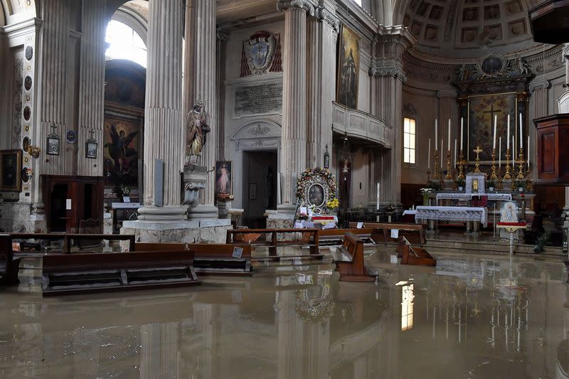 Aftermath of deadly floods in northern Italy