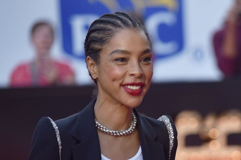 Sophie Okonedo attends the Toronto International Film Festival premiere of "The Son" in 2022. File Photo by Chris Chew/UPI