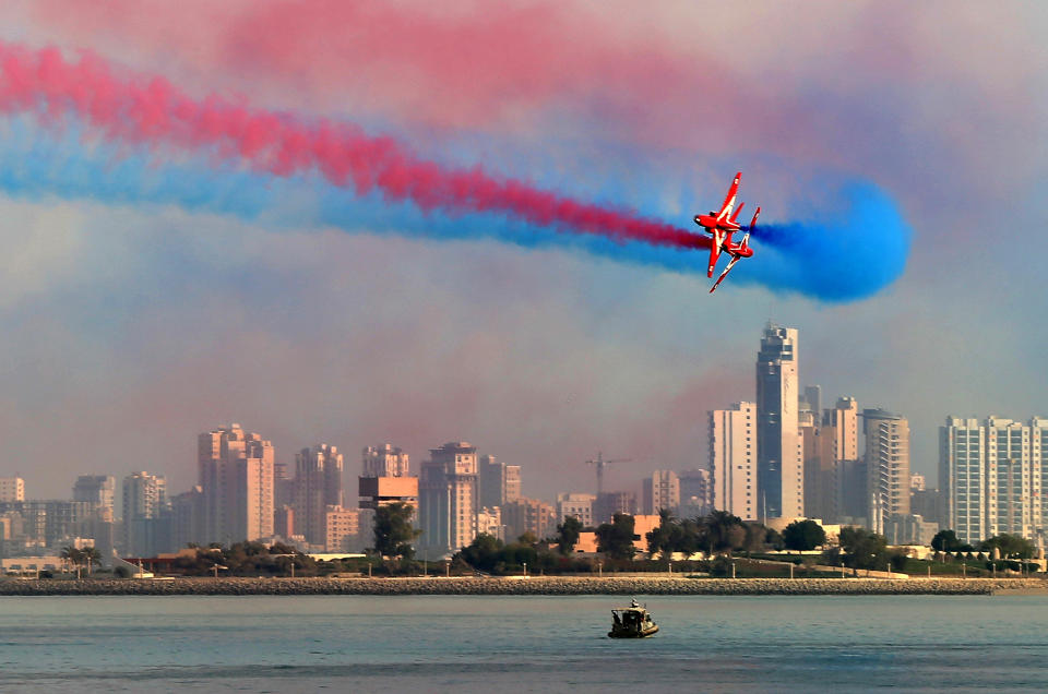 Red, white and blue