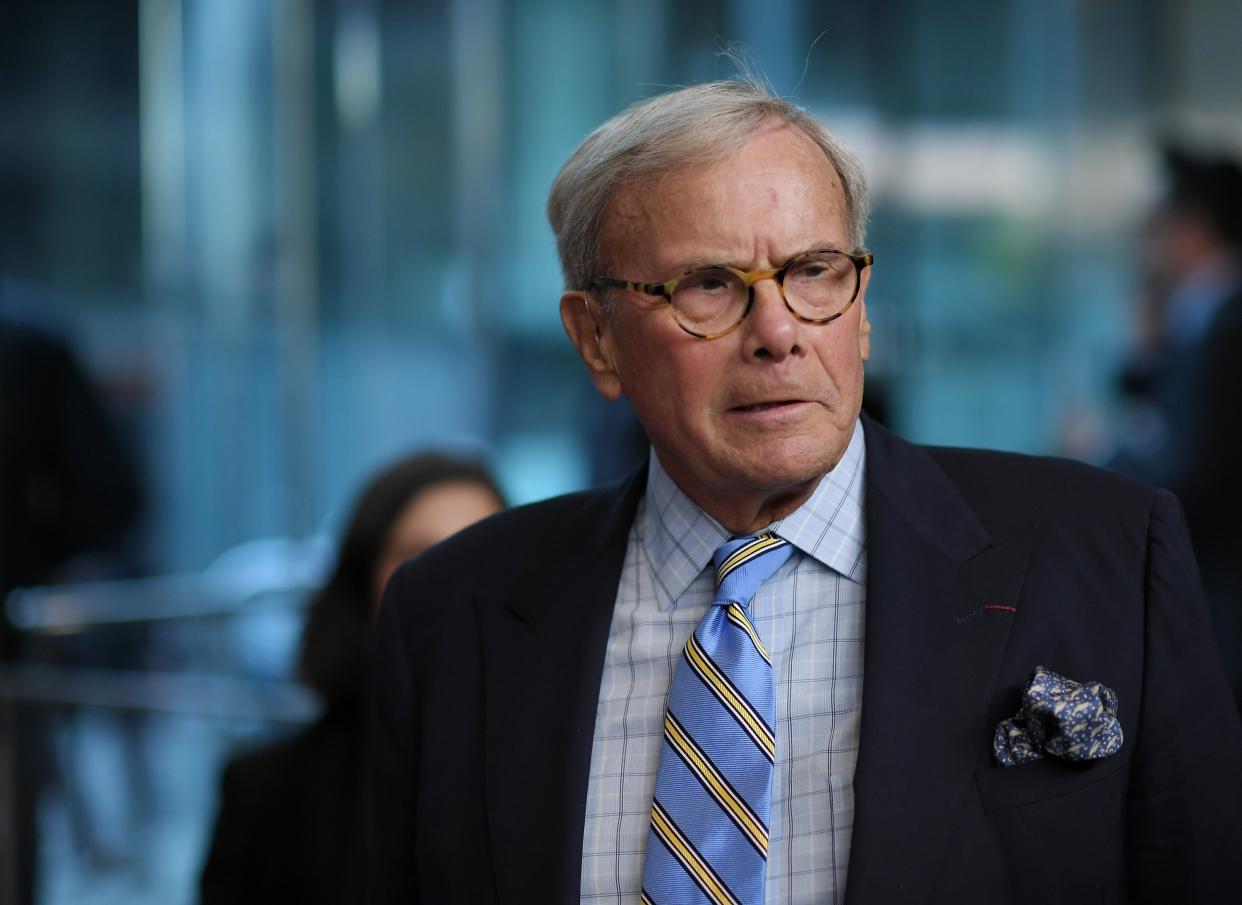 Tom Brokaw attends the “Five Came Back” world premiere at Alice Tully Hall at Lincoln Center on March 27, 2017 in New York City. (Photo: Mike Coppola/Getty Images)