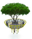 An artist's impression of Far East Organization Children's Garden Rainforest Treehouse. (Photo courtesy of Gardens by the Bay)