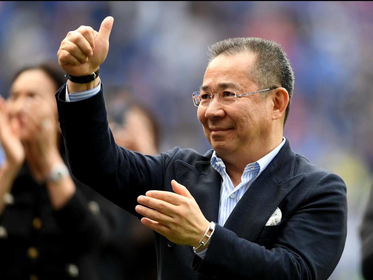 Former Leicester owner Vichai Srivaddhanaprabha (Getty Images)