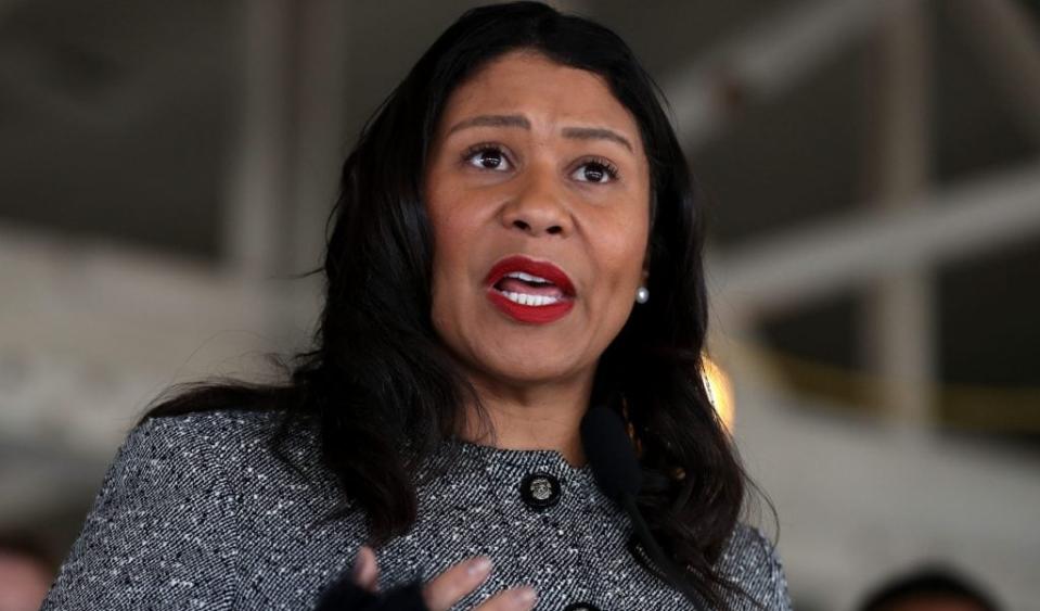 San Francisco Mayor London Breed. (Photo by Justin Sullivan/Getty Images)