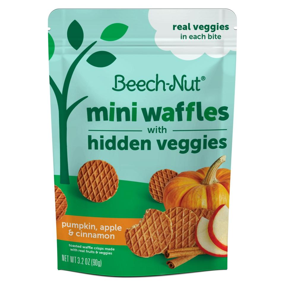 Beech-Nut Mini Waffles in Pumpkin, Pumpkin Treats