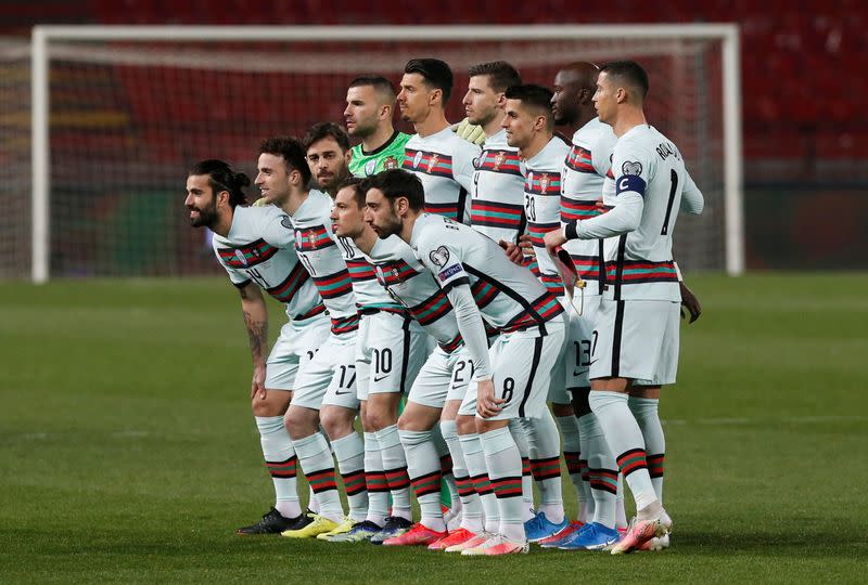 FILE PHOTO: World Cup Qualifiers Europe - Group A - Serbia v Portugal