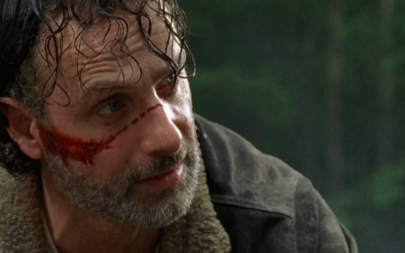 The most heartbreaking moment during “The Walking Dead” season premiere isn’t what you’d expect