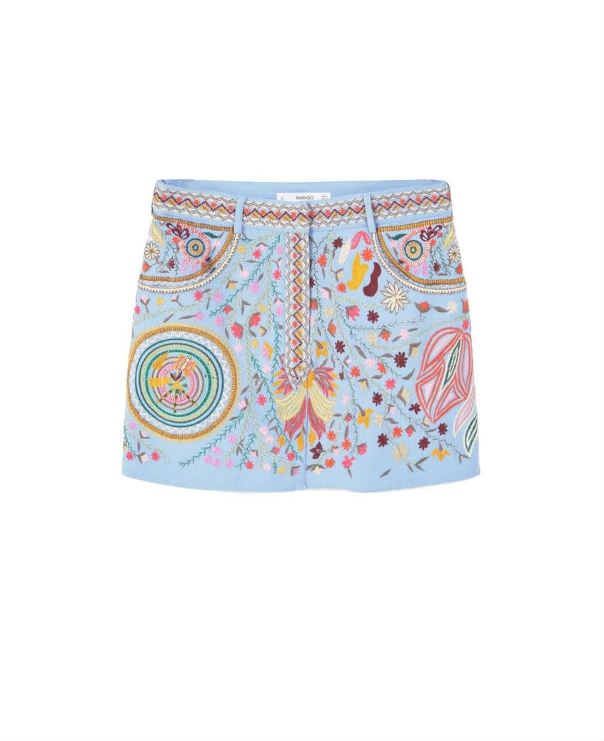 Spring's Best Skirts to Shop: Embroidered