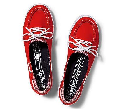 <a href="http://www.keds.com/en/shine/14152W.html?dwvar_14152W_color=WF50112#cgid=women-styles-slipons&start=50" target="_blank">Keds "Shine" Boat Shoes, $29.95</a>