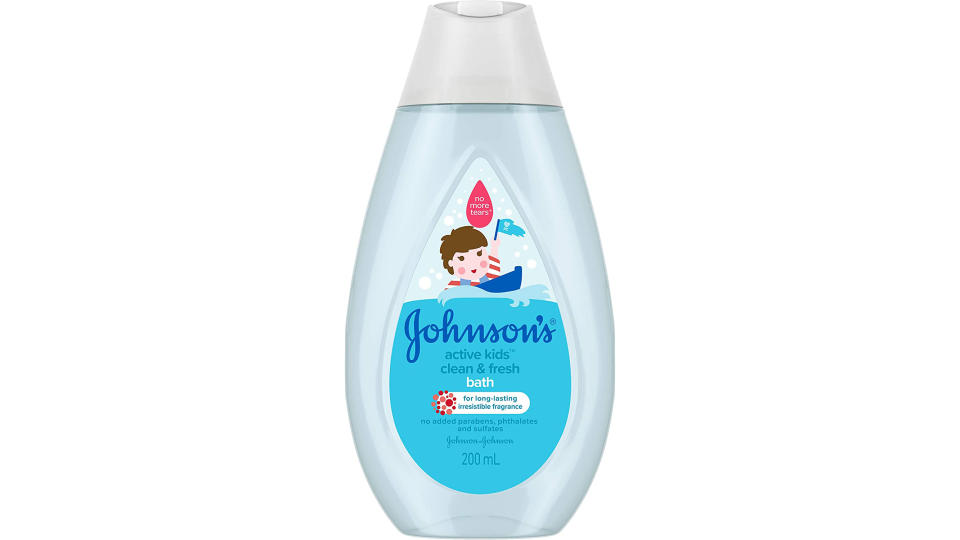 Johnson's Baby Active Kids Clean and Fresh Bath, 200ml. (Photo: Amazon SG)
