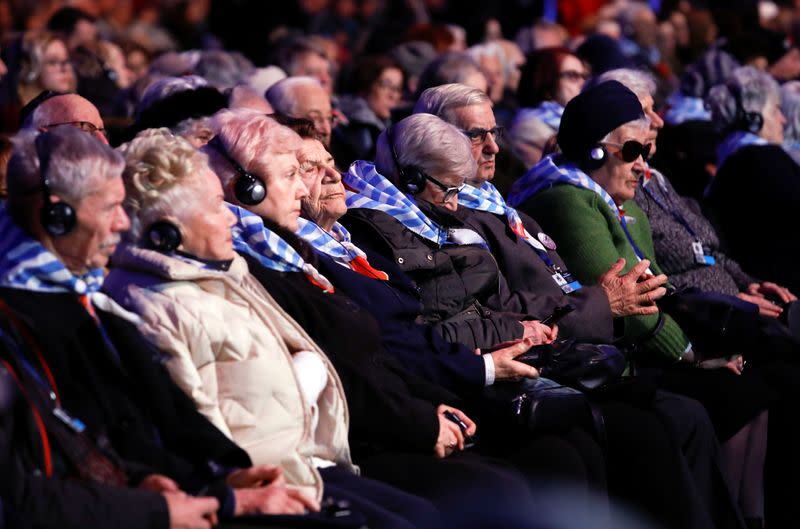 75th anniversary of the liberation of the Nazi German concentration and extermination camp Auschwitz and International Holocaust Victims Remembrance Day