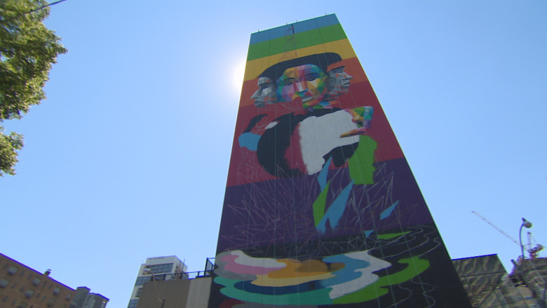 Renowned street artist to start 6-storey mural Saturday