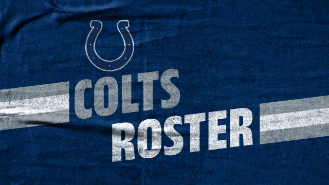 Colts' 90-man roster ahead of preseason game vs. Bears