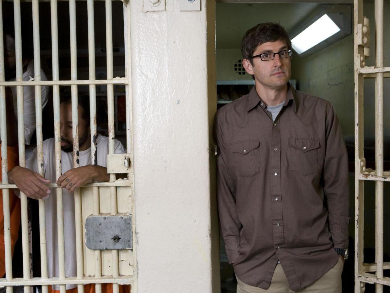 Promo shot from 'Louis Theroux: Behind Bars', first broadcast in 2008: BBC