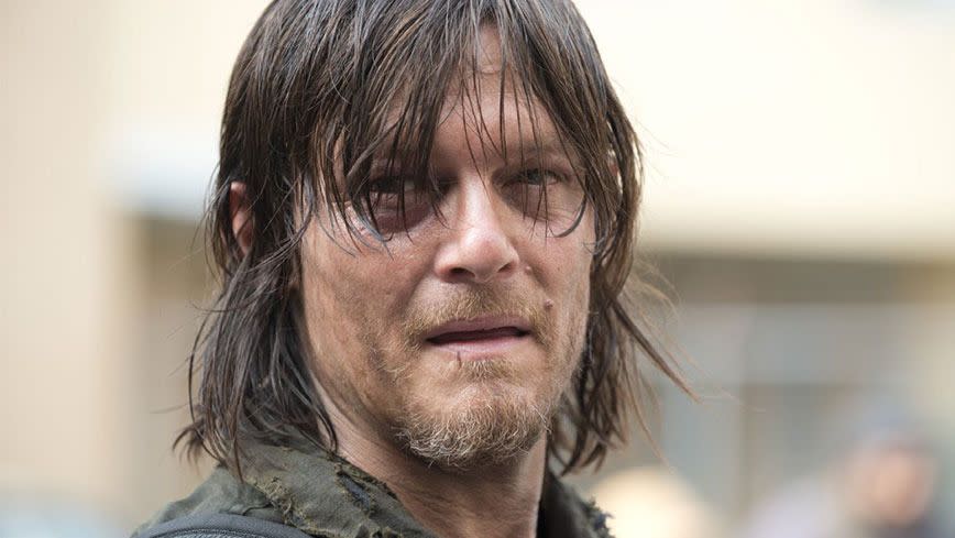 Actor Norman Reedus was bitten by a fan at a recent convention. Photo: AMC