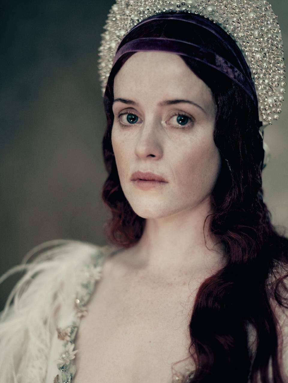 Claire Foy in the 2020 Pirelli calendar. [Photo: 2020 Pirelli Calendar by Paolo Roversi]