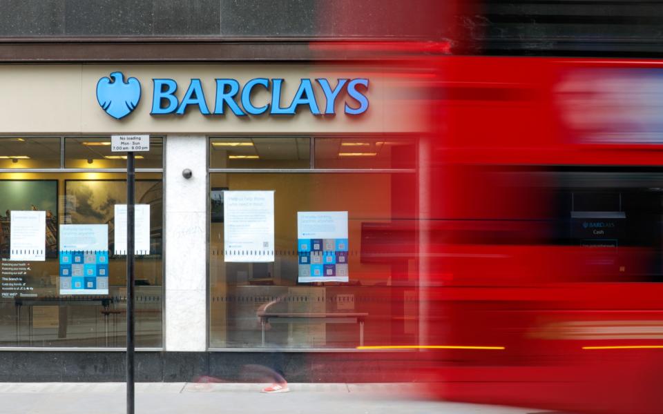 A Barclays branch - Jason Alden/Bloomberg