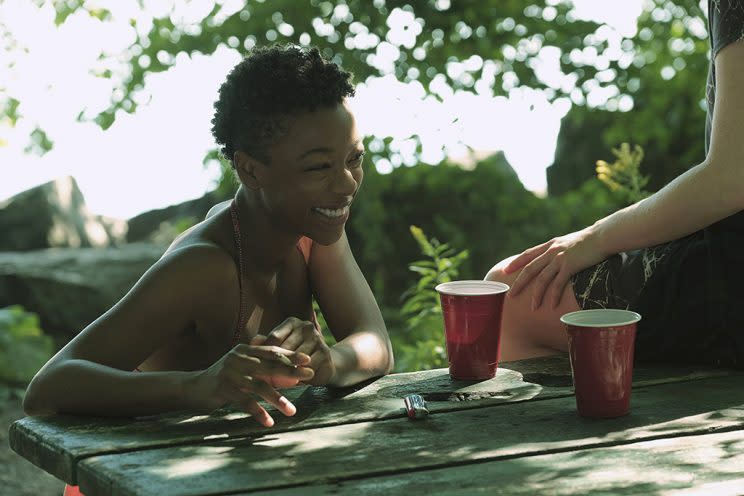 Samira Wiley as a pre-Gilead Moira in ‘The Handmaid’s Tale’ (Photo: George Kraychyk/Hulu)