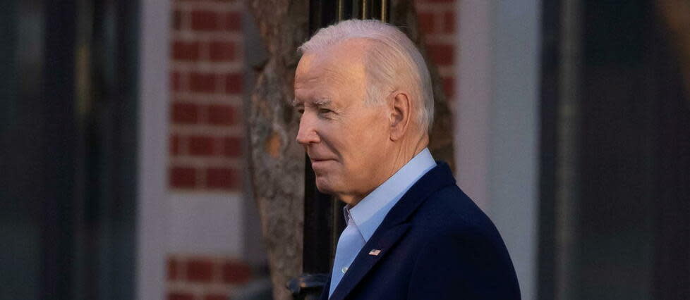 Joe Biden a utilisé son veto présidentiel pour la première fois face à une loi adoptée au Congrès.  - Credit:MICHAEL REYNOLDS / MAXPPP / UPI/MAXPPP