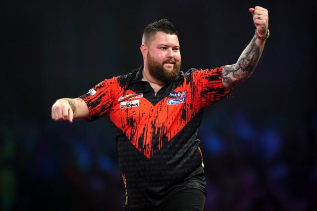 Michael Smith hits nine-dart finish in 'best leg of all time' in