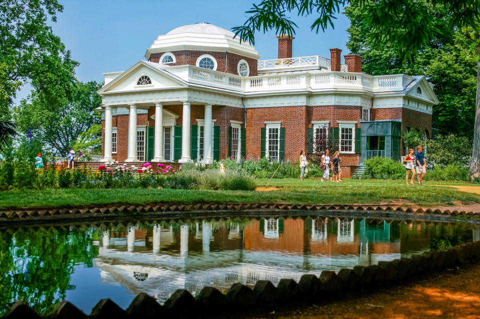 Monticello in Charlottesville, Virginia