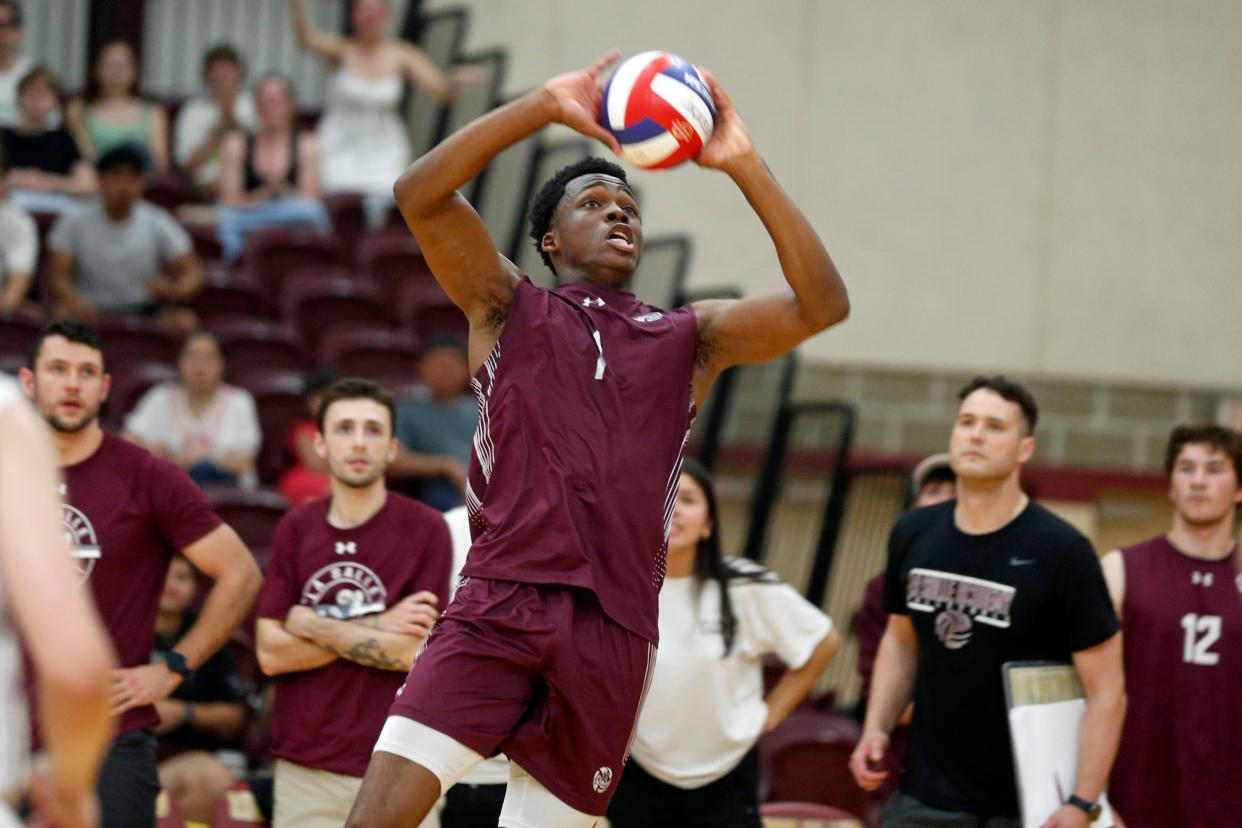 Ephraim Abhulime led the La Salle boys volleyball team to wins on the floor and in the court of sportsmanship this spring.