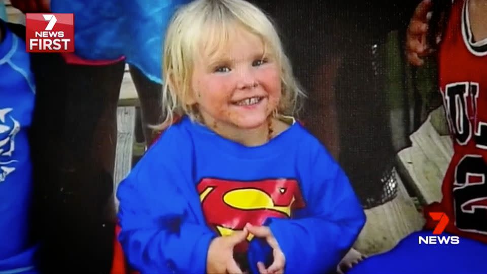 Mildura toddler Nikki Coslovich died with massive internal injuries in 2015. Photo: Supplied