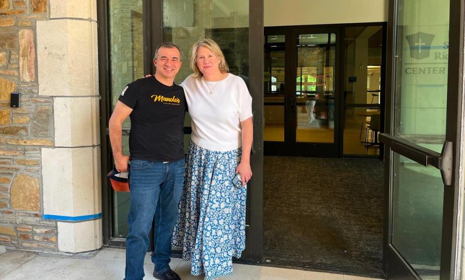 Manolo Betancur and Britt Yett will open the doors to nonprofit cafe Higher Grounds in early May. When the church’s expansion plans began, Betancur became its no-brainer business partner, given his years of activism and entrepreneurship in East Charlotte.