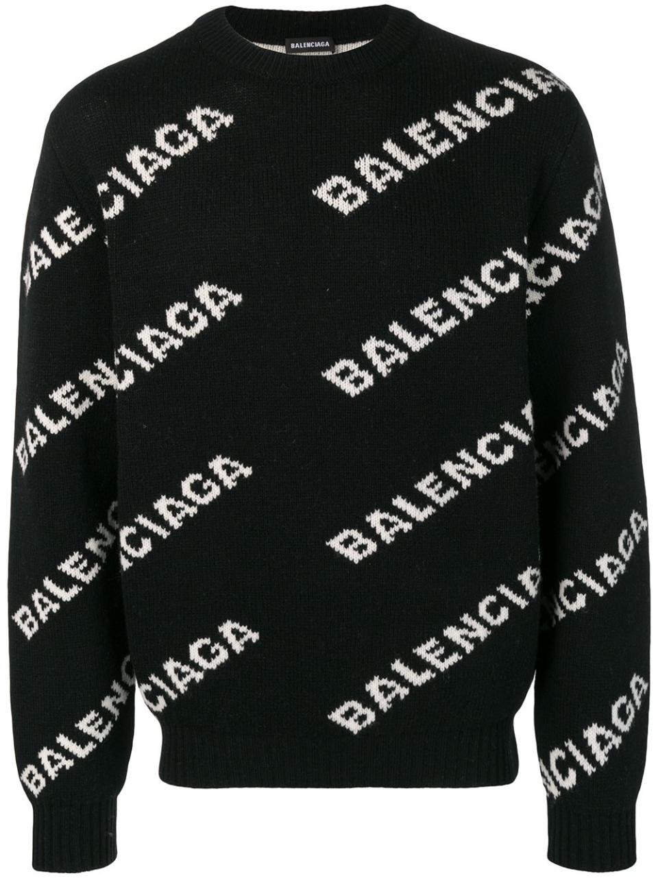 balenciaga sweater, designer sweater, simone biles sweater 