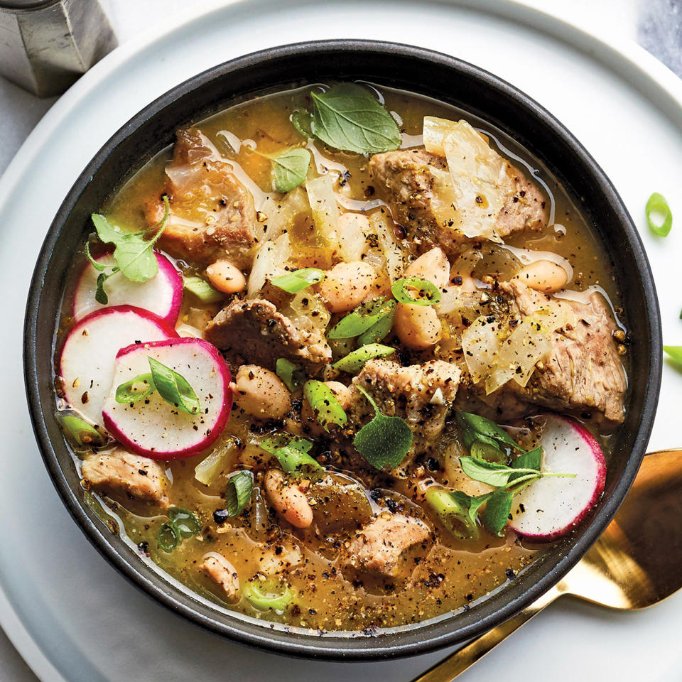 Slow-Cooker Pork Posole