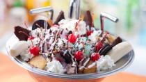 <p>Made popular at Disney's Beach Club Resort's Beaches and Cream Soda Shop, the Kitchen Sink consists of <a href="https://disneyparks.disney.go.com/blog/kitchen-sink-dessert-recipe-at-beaches-and-cream-at-disney%E2%80%99s-beach-club-resort/" rel="nofollow noopener" target="_blank" data-ylk="slk:more scoops of ice cream;elm:context_link;itc:0;sec:content-canvas" class="link ">more scoops of ice cream</a> than we can count, honestly! </p>
