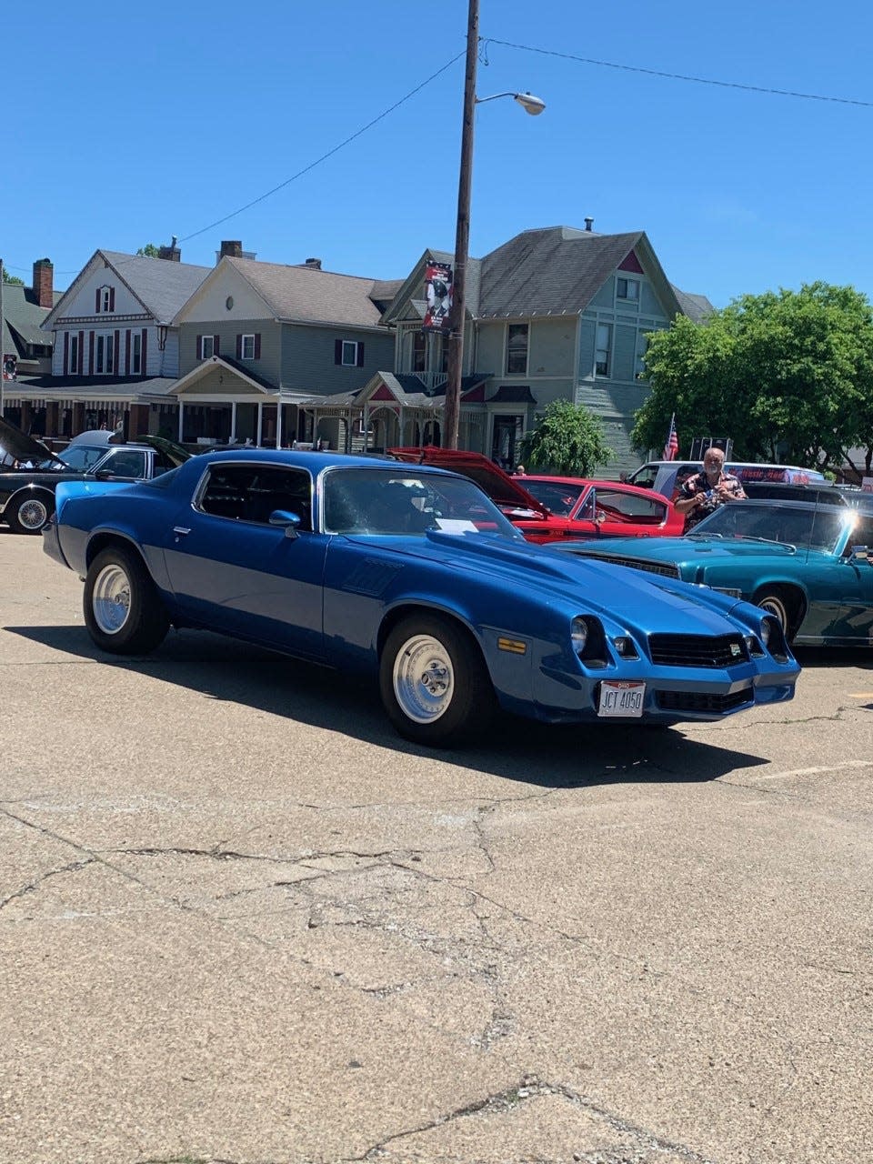 The Dennison Railroad Festival included a car show on Saturday afternoon.