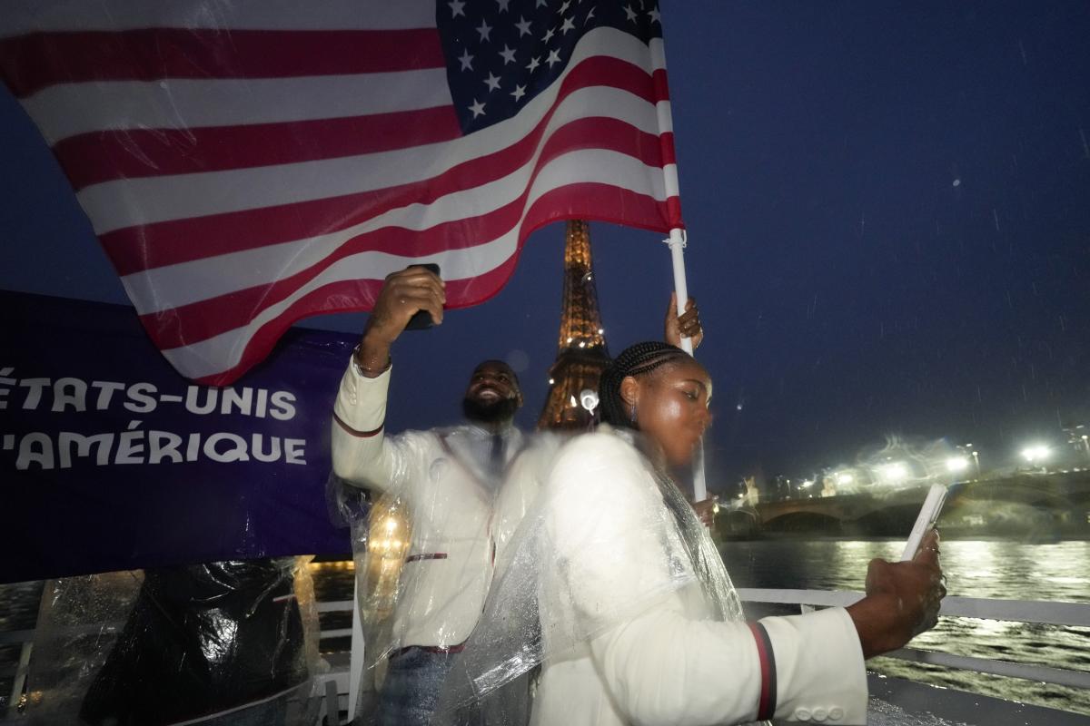 For Olympic athletes soaked by rain at the opening ceremony, getting sick isn’t a concern