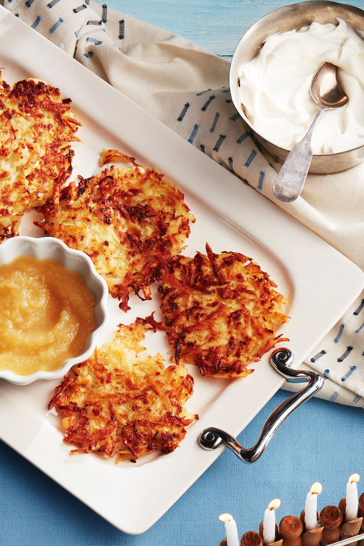 Potato and Parsnip Latkes