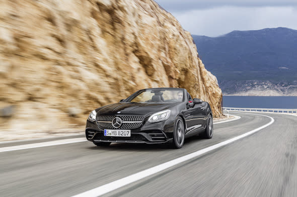 Mercedes-AMG SLC 43, obsidianschwarz mettalic Mercedes-AMG SLC 43, obsidian black, mettalic